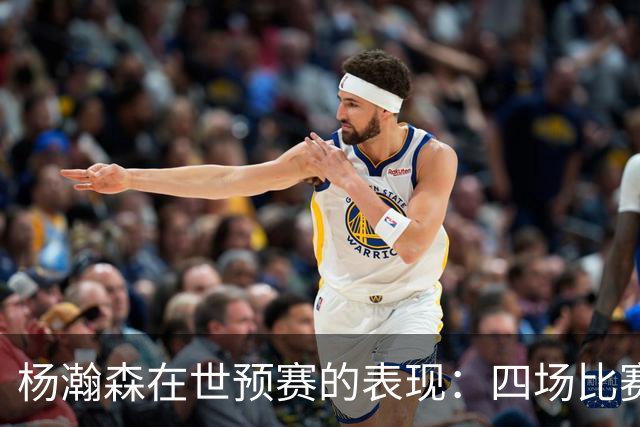 杨瀚森在世预赛的表现：四场比赛统计不俗